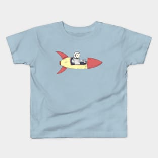 Rocket Man go!! Kids T-Shirt